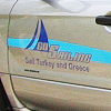 Fahrzeugbeschriftung „Go Sailing“